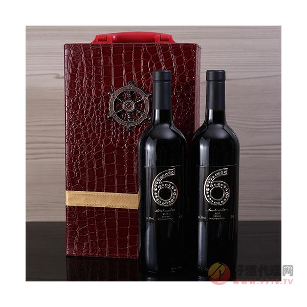 澳大利亚原瓶原装进口-澳朗柏6号支礼盒双干红葡萄酒