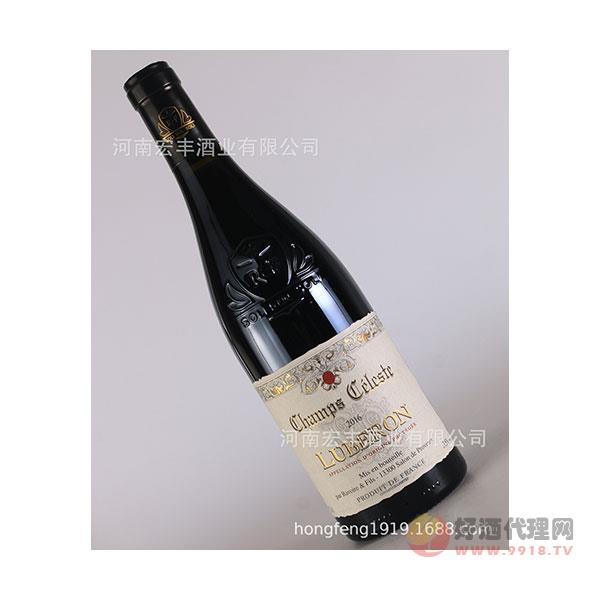 法国原瓶进口LUBER红酒-浮雕瓶AOP