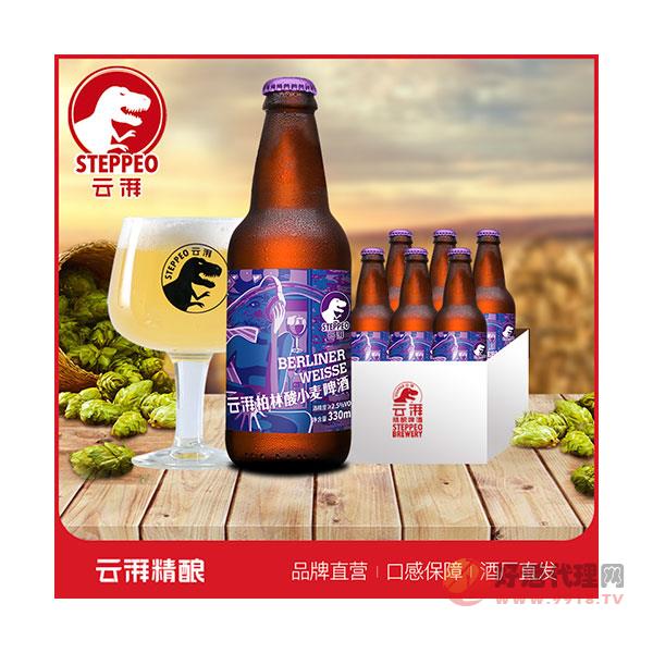 Steppeo_云湃精釀啤酒-柏林酸小麥-低度生啤鮮啤整箱裝330ml_6瓶