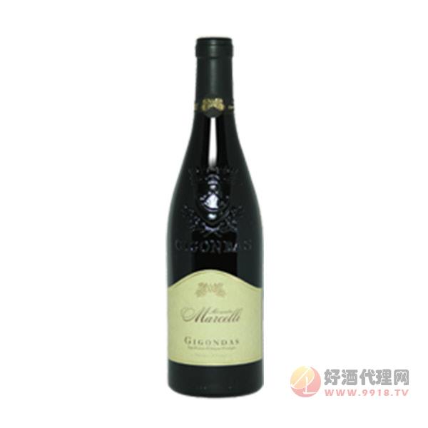 亚历山大马塞尔酒庄罗纳河谷吉恭达斯产区干红葡萄酒