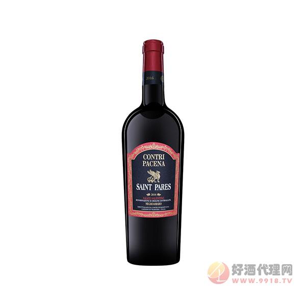 意大利原产地原瓶DOC进口红酒圣帕思黑曼罗干红葡萄酒750ml单支装