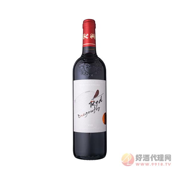 法国原瓶进口红酒--红蜻蜓干红葡萄酒-单支装