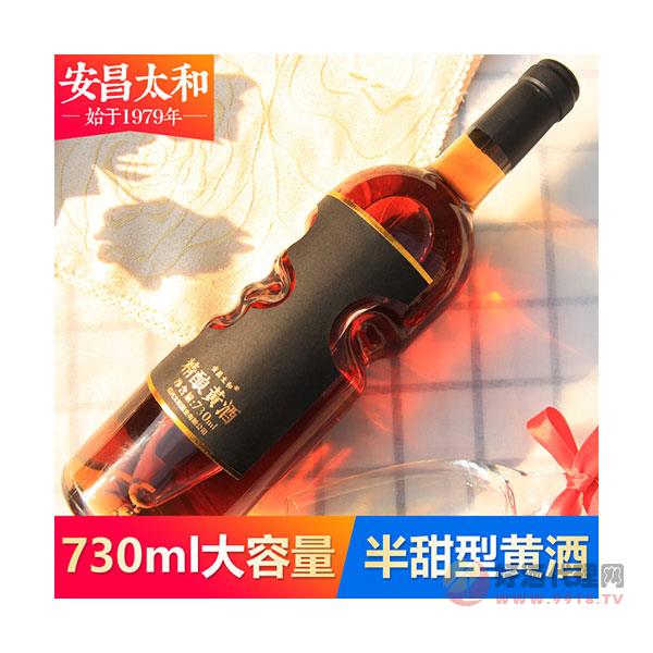 绍兴黄酒传承之手太和花雕酒730ml单瓶装半甜型糯米老酒