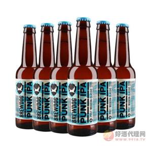 英国进口-BrewDog酿酒狗朋克IPA英式印度淡色艾尔啤酒330ml_24瓶