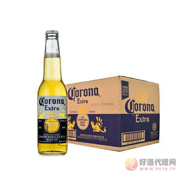 科罗娜啤酒330ml_24小瓶
