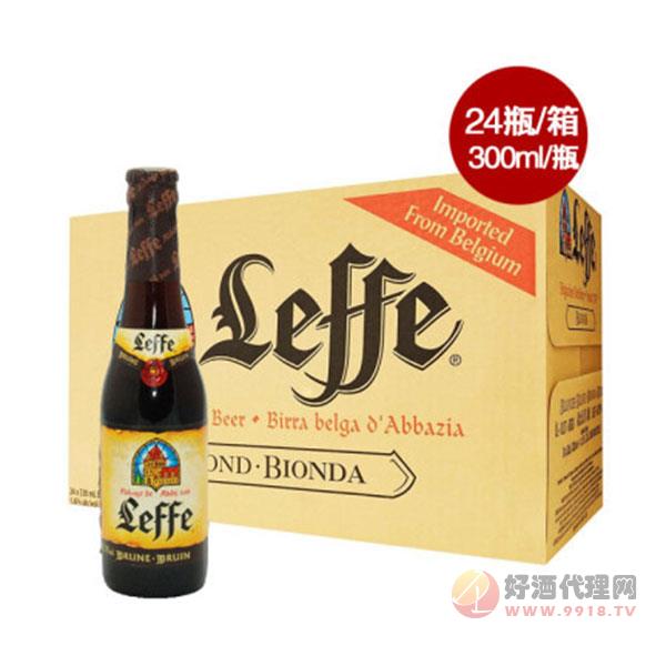 莱福黑啤酒Leffe-比利时进口啤酒-330ml_24瓶