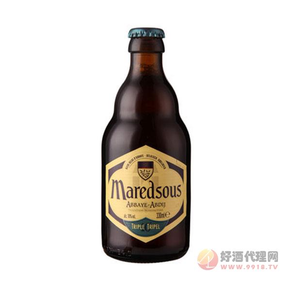 比利时进口马里斯_马杜斯_10号啤酒10-330ml_24瓶整箱