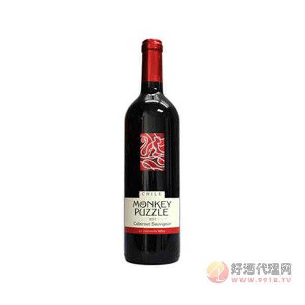 智利猴王赤霞珠红葡萄酒