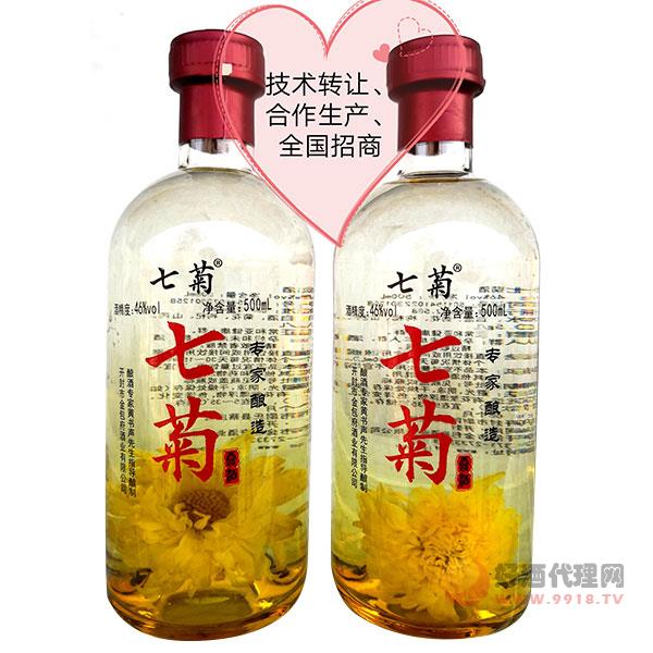 七菊露酒46度500ml