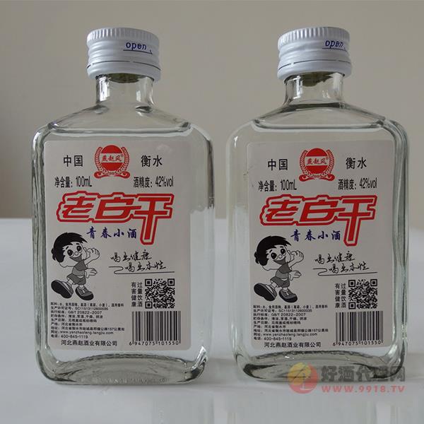 白酒42度浓香型纯粮100毫升