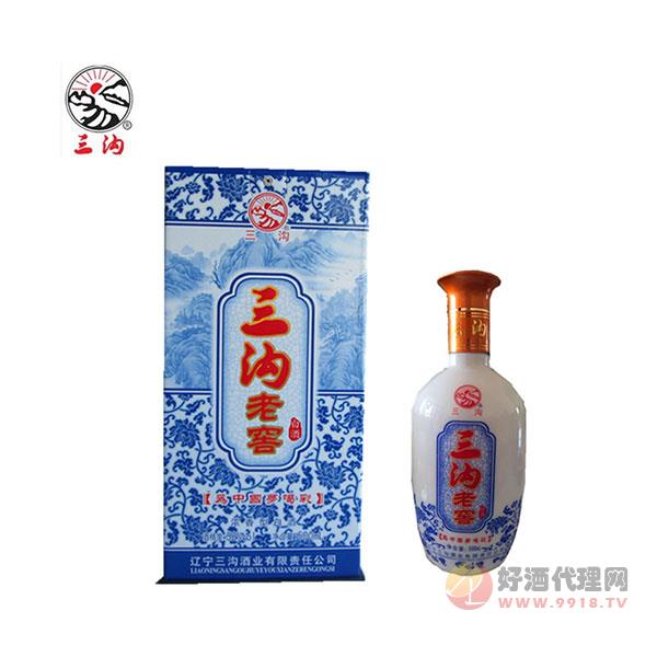 三溝老窖-為中國夢喝彩52度4瓶×500mL濃香型純糧食白酒整箱
