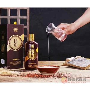 53度怀庄窖龄酒500毫升棕瓶