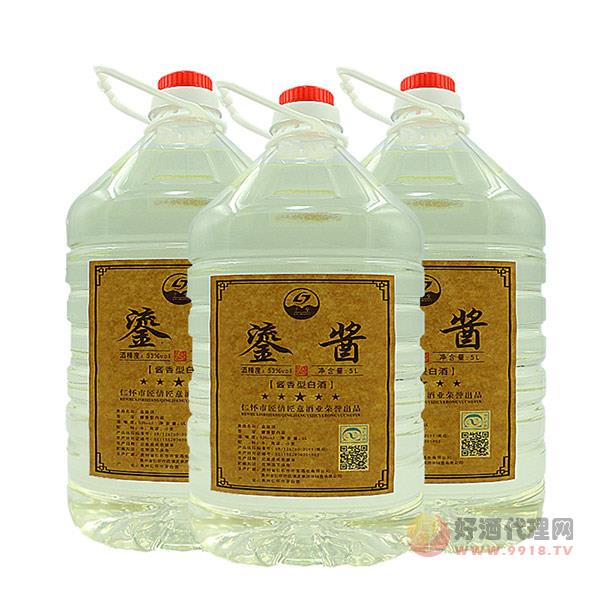 茅台镇酱香型桶装鎏酱酒53度