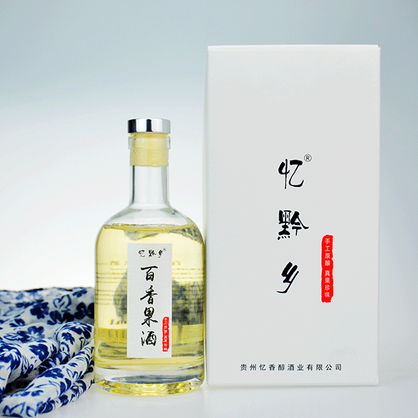 百香果酒-低度女生甜米酒自发酵酿造贵州特产原浆-忆黔乡