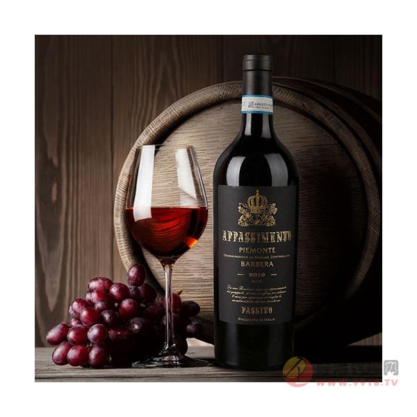 意大利巴贝拉原瓶进口干红葡萄酒750ml