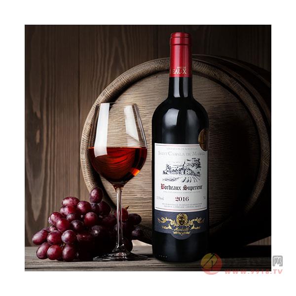 圣卡巴拉法国原瓶进口干红葡萄酒750ml