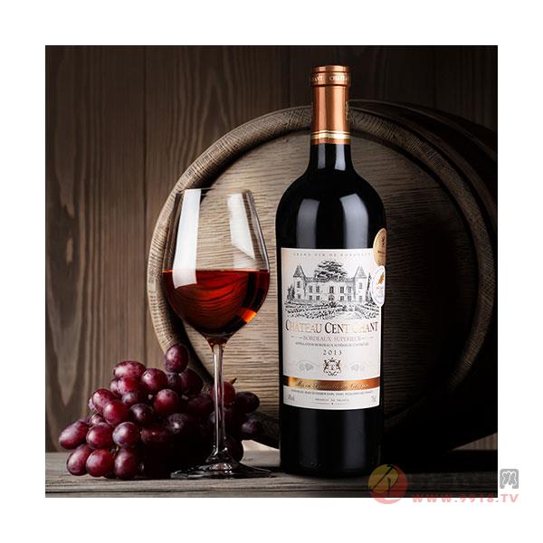 佰歌城堡法国原瓶进口干红葡萄酒750ml