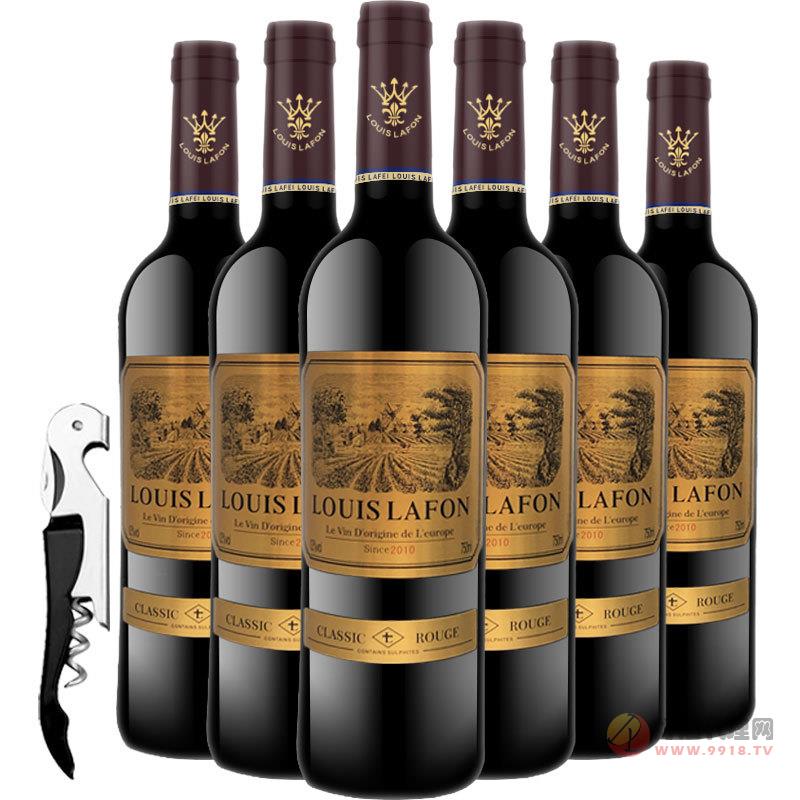 法国路易拉菲干红葡萄酒源自2010
