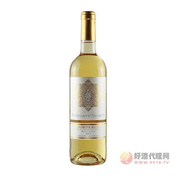 波尔多之秘甜白葡萄酒
