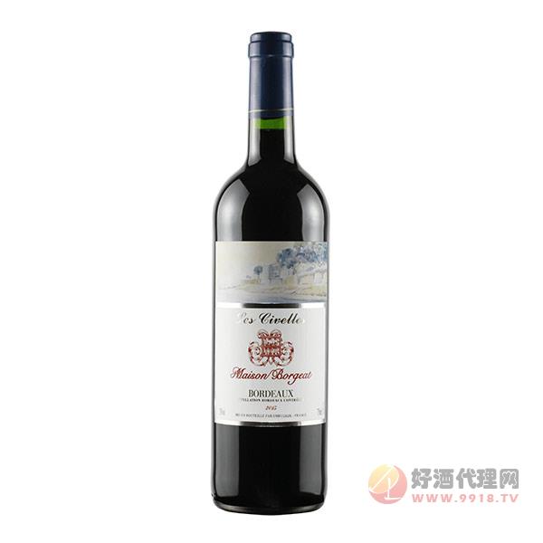 波尔家希梵乐红葡萄酒