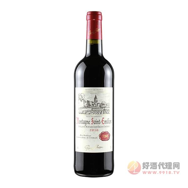 法国皮尔夏浓红葡萄酒