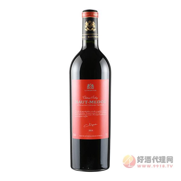 拉维之星上梅克多红葡萄酒