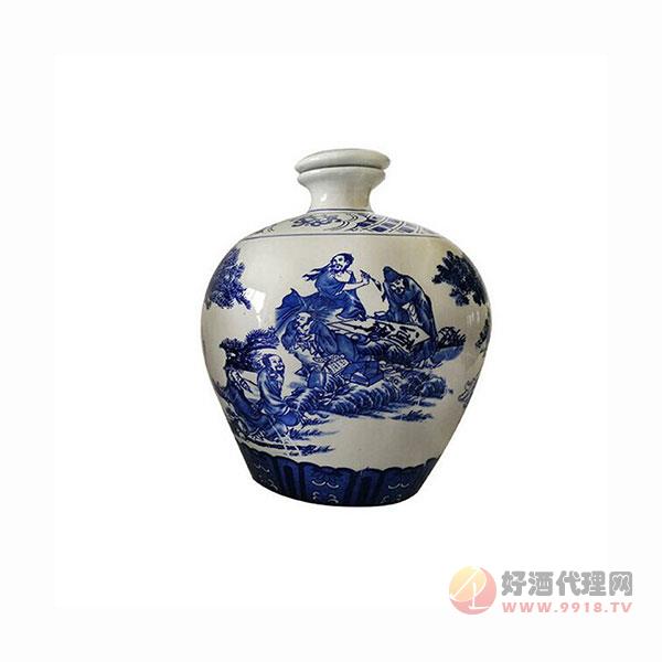 贵州特产茅台镇53度原浆酱香型低价白酒青花瓷坛子酒纯粮食酒