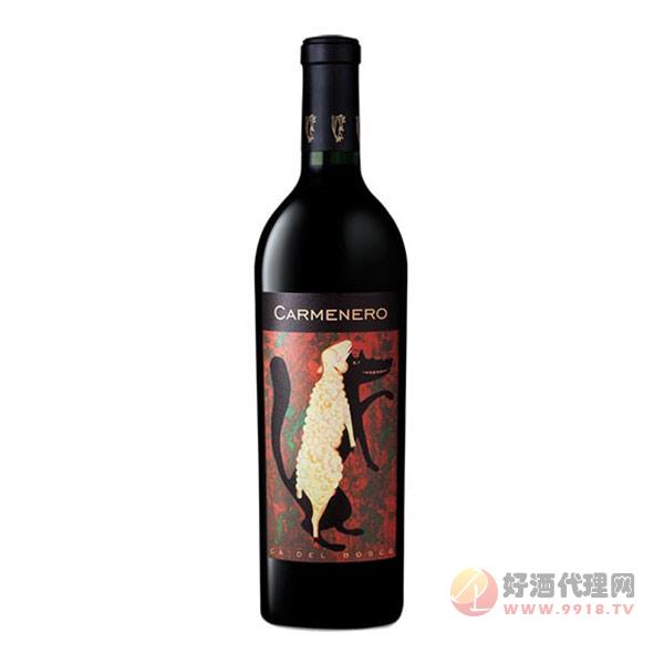 博斯科城堡卡门内罗干红葡萄酒