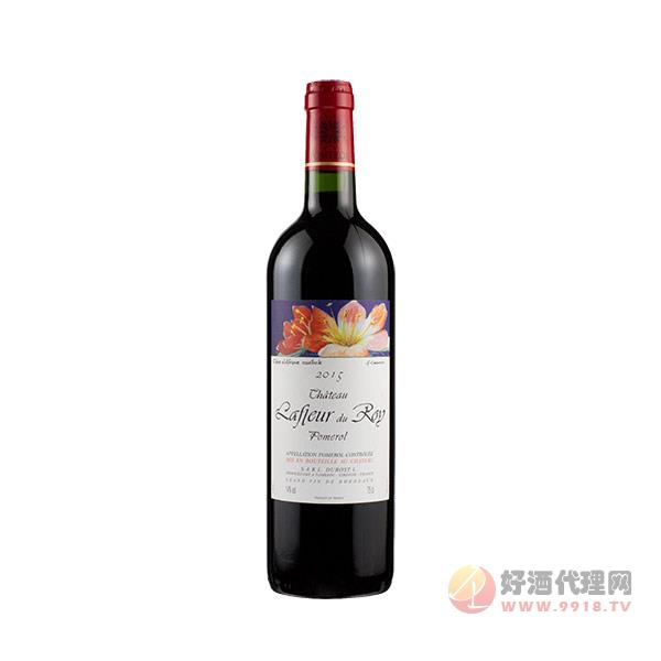 法国鲁瓦花城堡干红葡萄酒