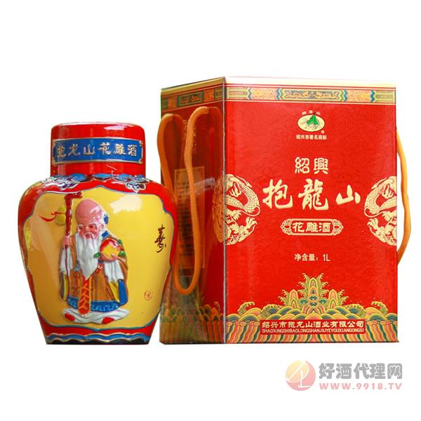绍兴特产黄酒 基酒五年陈糯米冬酿手工善酿半甜浮雕 2斤礼盒