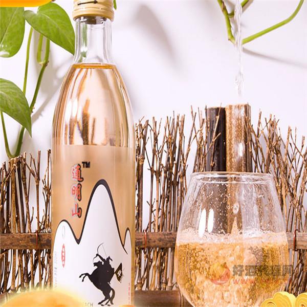通明山网红蜜桃酒迷你果酒女士女生低度酸甜鸡尾酒3度1瓶300ml
