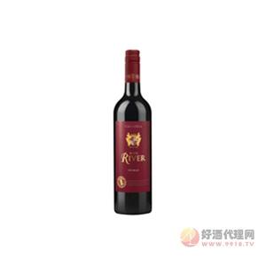 蓝河色拉子红葡萄酒