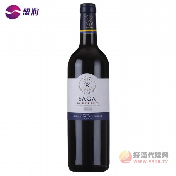 拉菲传说蓝标波尔多干红葡萄酒