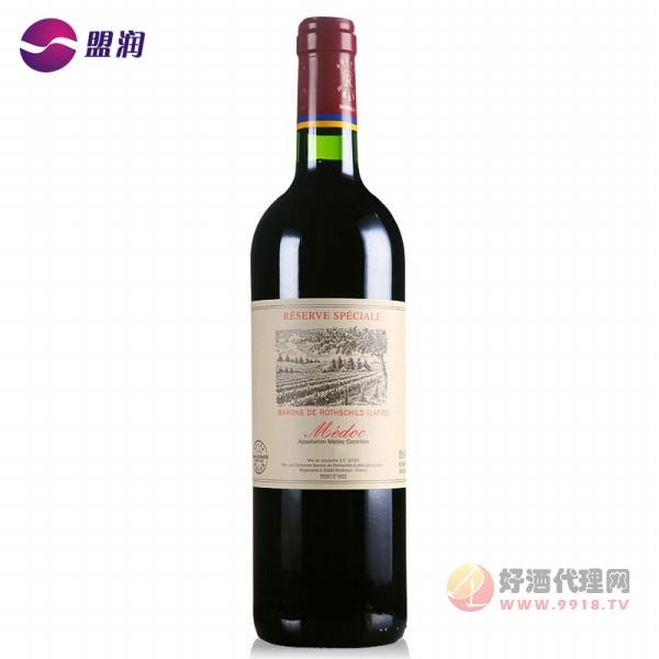 拉菲珍藏梅多克干红葡萄酒
