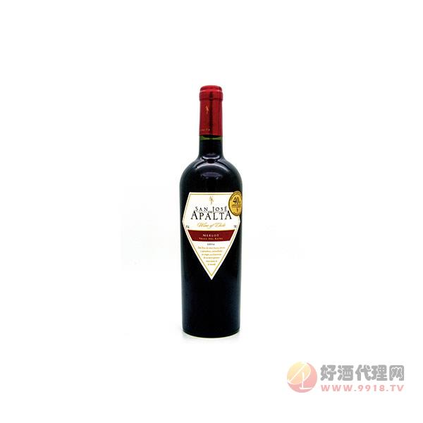 圣何塞阿帕塔品种级梅乐红葡萄酒