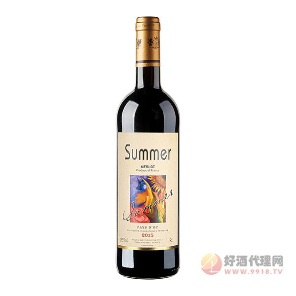 夏蜜尔美乐干红葡萄酒