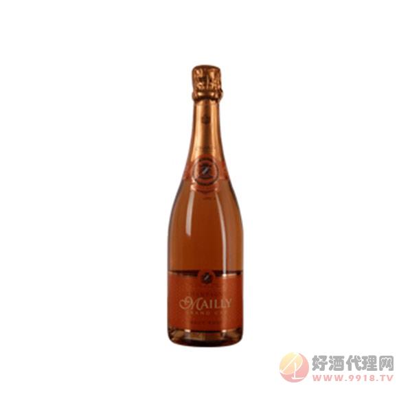 马伊庄天然干型桃红香槟