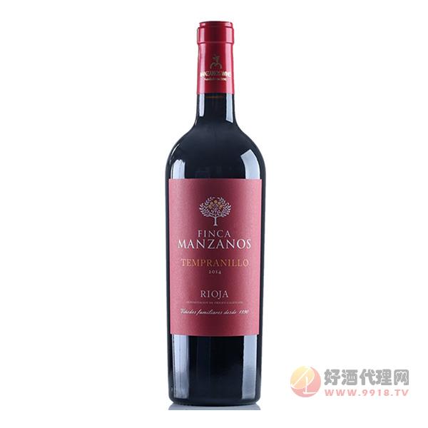 曼莎诺丹魄干红葡萄酒