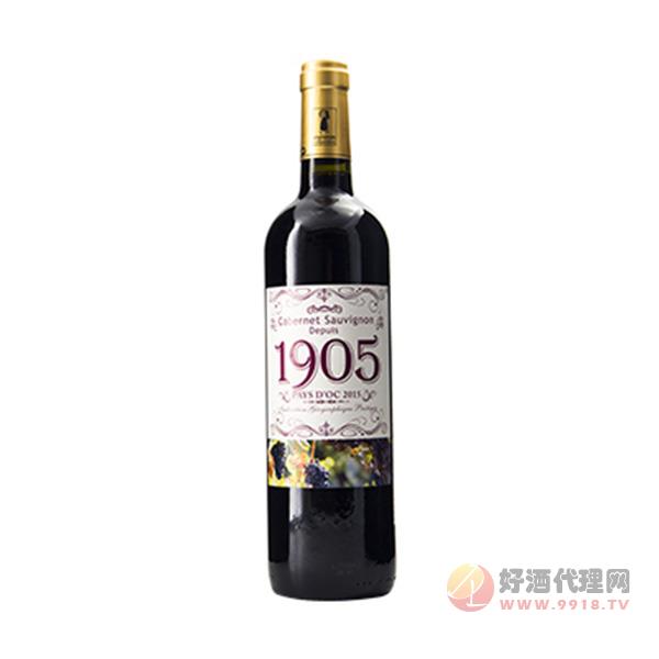 法国1905品牌干红葡萄酒