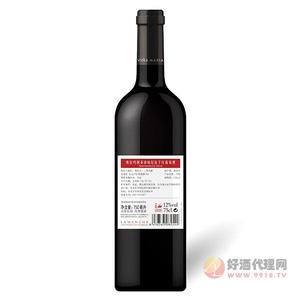 维拉玛利亚添帕尼优干红葡萄酒750ml背面