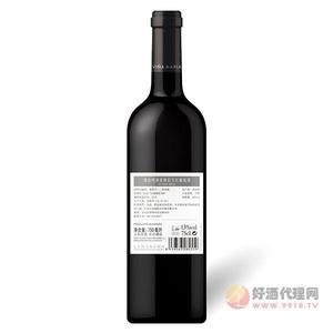 维拉玛利亚西拉干红葡萄酒750ml背面