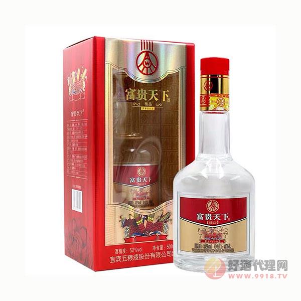 精品-52度整箱六瓶浓香型白酒婚宴用酒