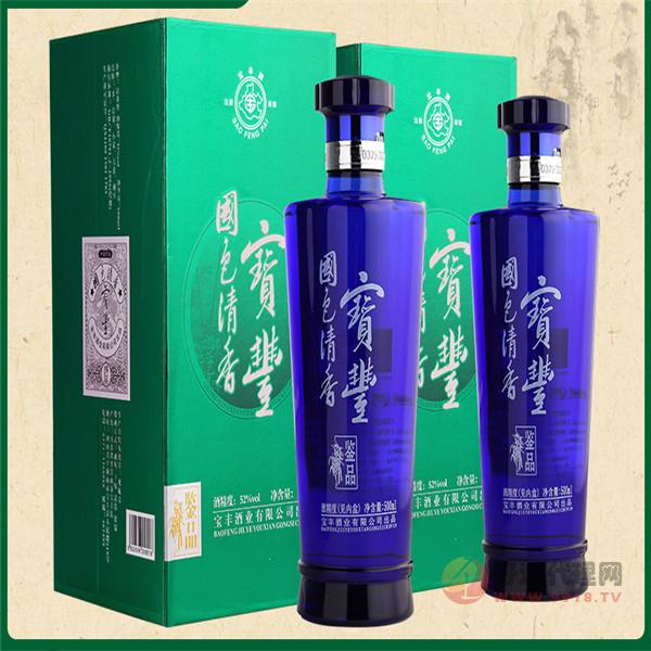 宝丰酒国色清香鉴品52度-500ml_2-高粱国产粮食白酒