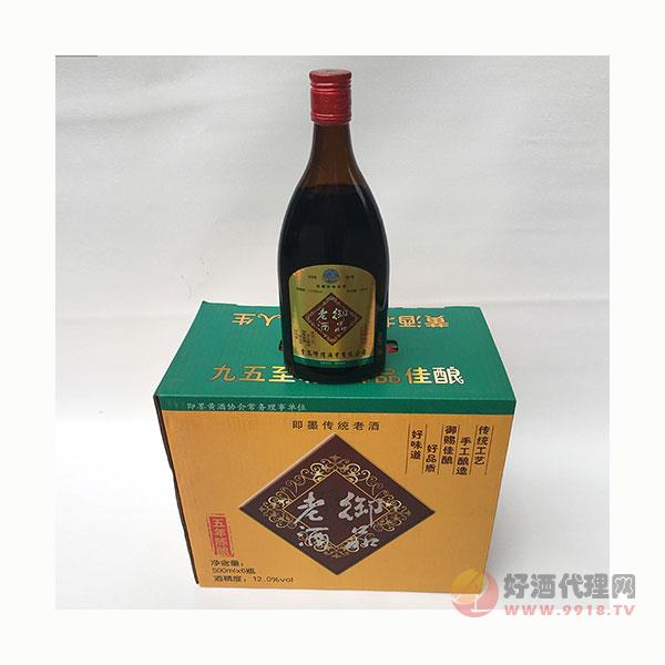 舞旗山黄酒-即墨御品老酒-青岛辉煌酒业五年陈酿