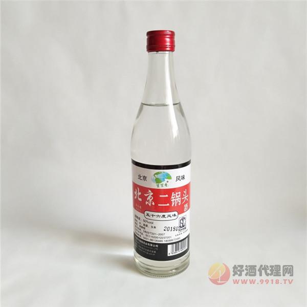 白酒整箱裸瓶叶叶香清香型500ml50度二锅头白酒散酒
