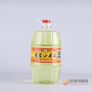 东北白酒浓香型黄金小米酒 散装酒水4升42度白酒整箱