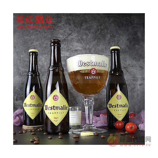 比利时进口西麦尔三料啤酒七大修道院精酿啤酒330ml_
