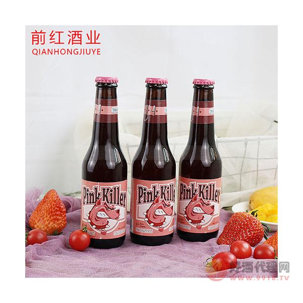 比利时粉红杀手啤酒250ml粉红犬葡萄柚啤酒
