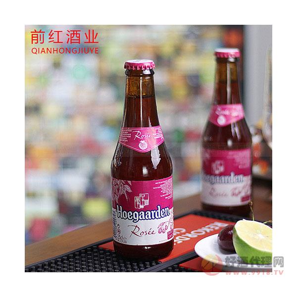 比利时进口福佳玫瑰啤酒果味精酿250ml瓶装