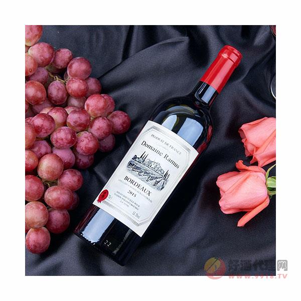 法国红酒AOC原瓶进口葡萄酒波尔多法定产区干红